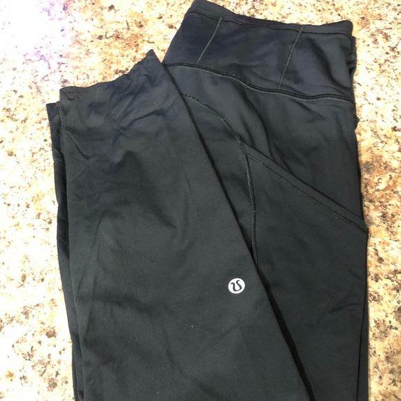 lululemon athletica Pants - Lululemon - Fast and Free’s 7/8ths black